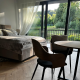 Apartament A - sypialnia i balkon