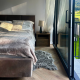 Apartament A - sypialnia i balkon
